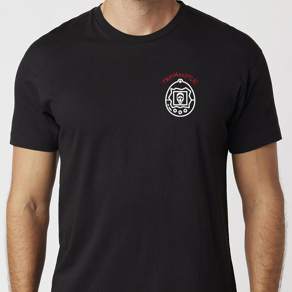 Футболка Traumagotchi Черная или Белая Унисекс Uneek T-Shirt