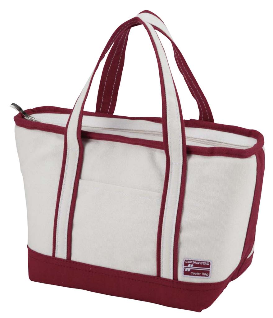 Captain Stag Hanpu Tote Cooler Bag S Red UE-0502