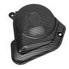 Motorcycle Engine Clutch Cover Carbon Fiber Style Heat Proof Motorcycle Engine Protective Cover Replacement for Talaria