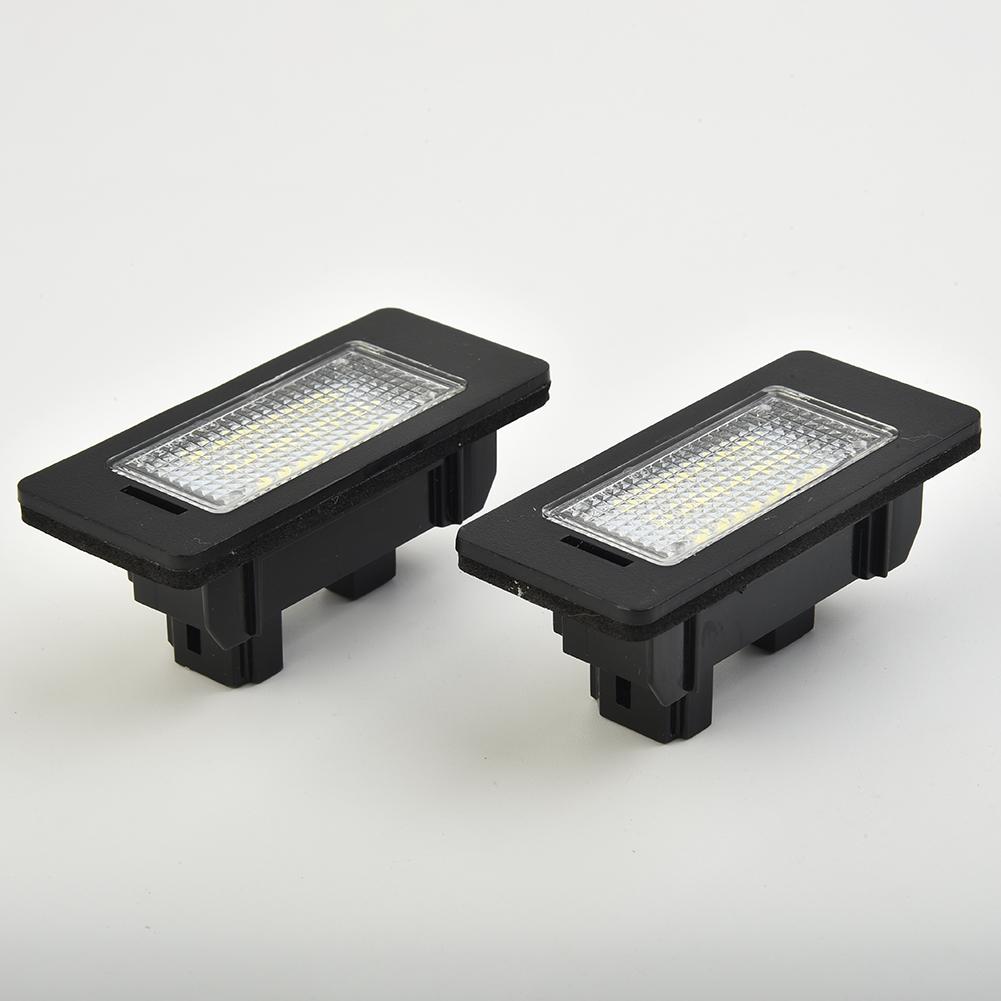 2x Cars Accessories LED License Plate Light Bulb For BMW E90 E92 E39 E60 E61 M5 E70 LED Light Interior