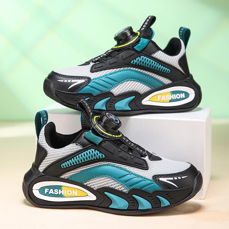 2026 new mesh breathable sports shoes children's casual lightweight non-slip girls running shoes