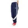 Adidas Jersey Regular Color Block Double Length Track Dark Kids' Must-Have Bottoms, Fit, Knit, 9/10 Pants, KWY24, Blue/White (JH1097)