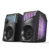 THOMSON PC Bluetooth Gaming Speaker with RGB USB Flash Drive Wired USB Channel 10W X Compatible with and Smartphones Speaker, 5.3 Lighting, Support,