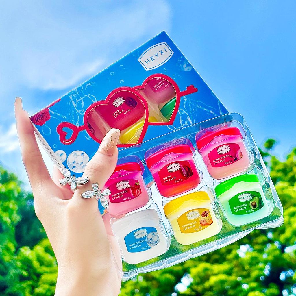 HEYXI Lip Mask Set - Day & Night Care, 4-8 Pieces