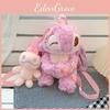 Stitch Angel Cute Chef Shaped Cartoon Plush Toy Backpack For Kids And Teen Girls
