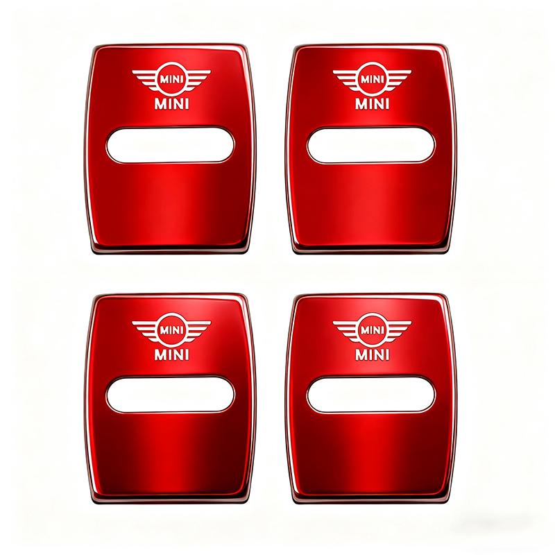 Zinc Alloy Car Door Lock Buckle Cover Protective Covers For BMW MINI John-Cooperworks F54 F55 F56 F57 R53 R54 R55 R50 R51 R52