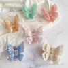 Colorful Double-Layer Butterfly Hair Clip - Fairy Shark-Style Accessory