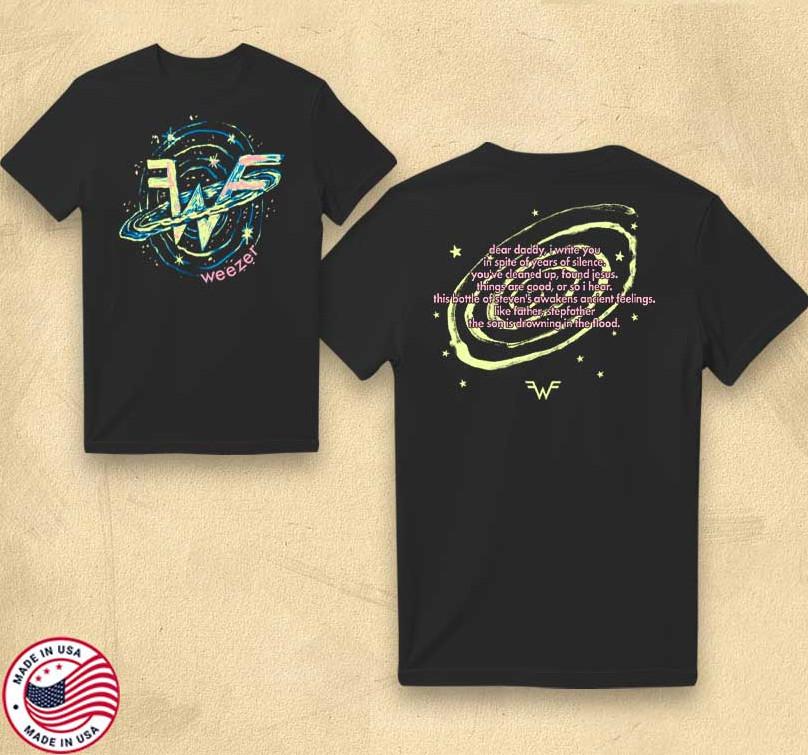 Weezer Dear Daddy 2025 Tour Shirt | Indie Rock Band Graphic Tee | Unisex