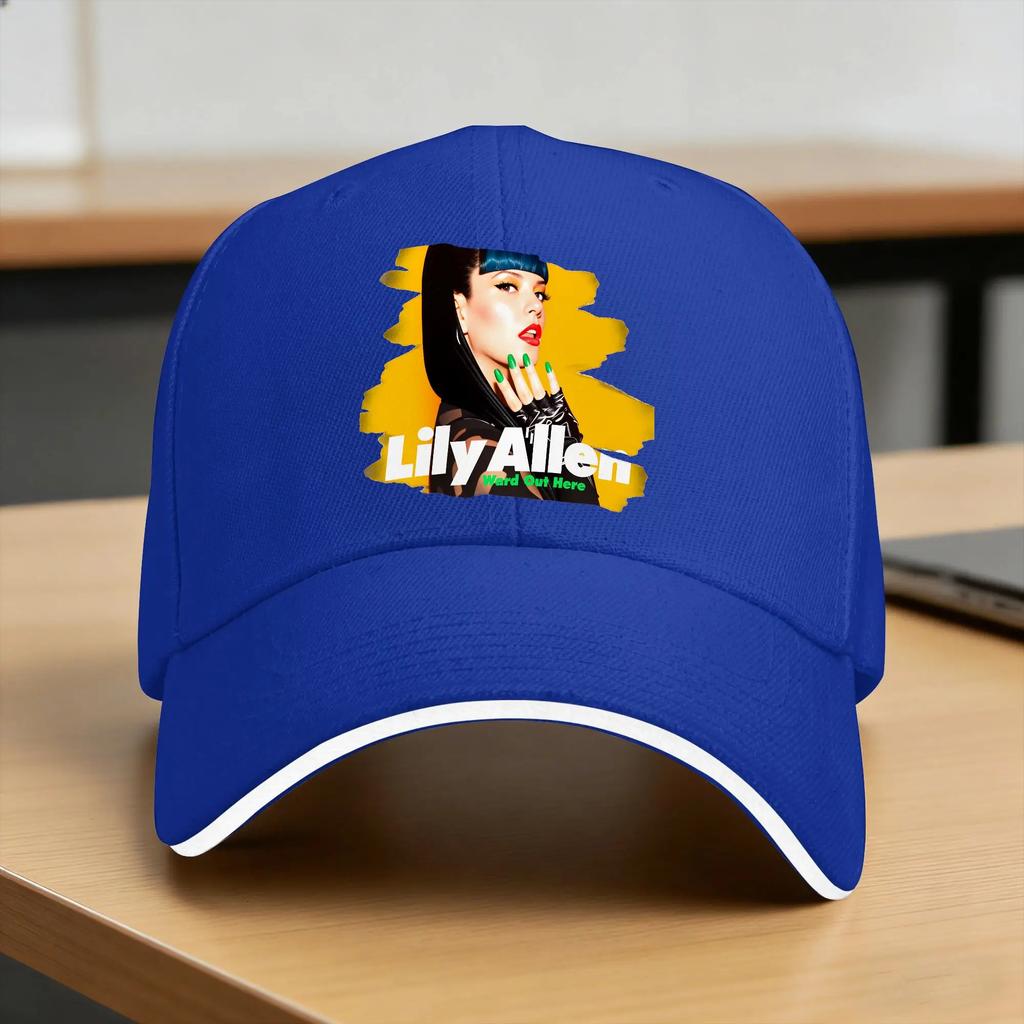 Lily Allen Hard Out Here Baseball Cap Casual Trucker Hat Summer Unisex Adult Outdoor Sport Baseball Caps