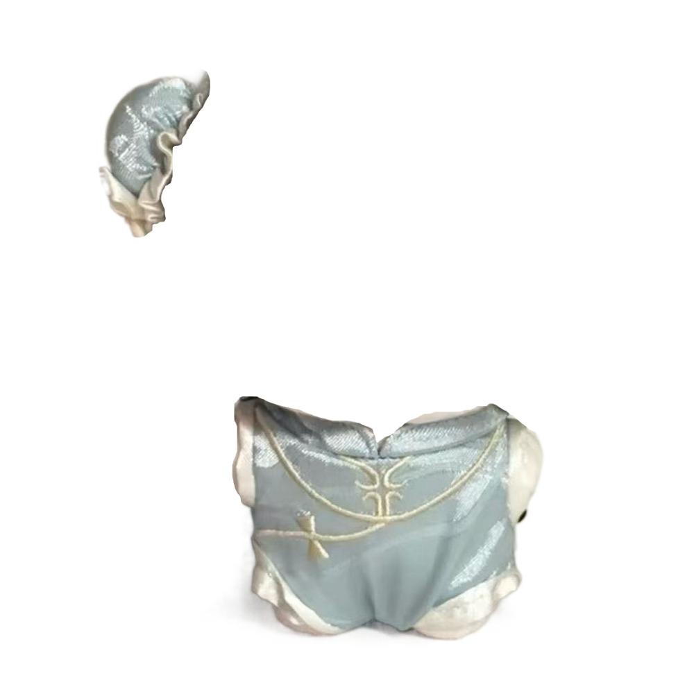 Cartoon Design 10cm Doll Dress Miniature Clothes Doll Replacement Clothing  Doll Dressing