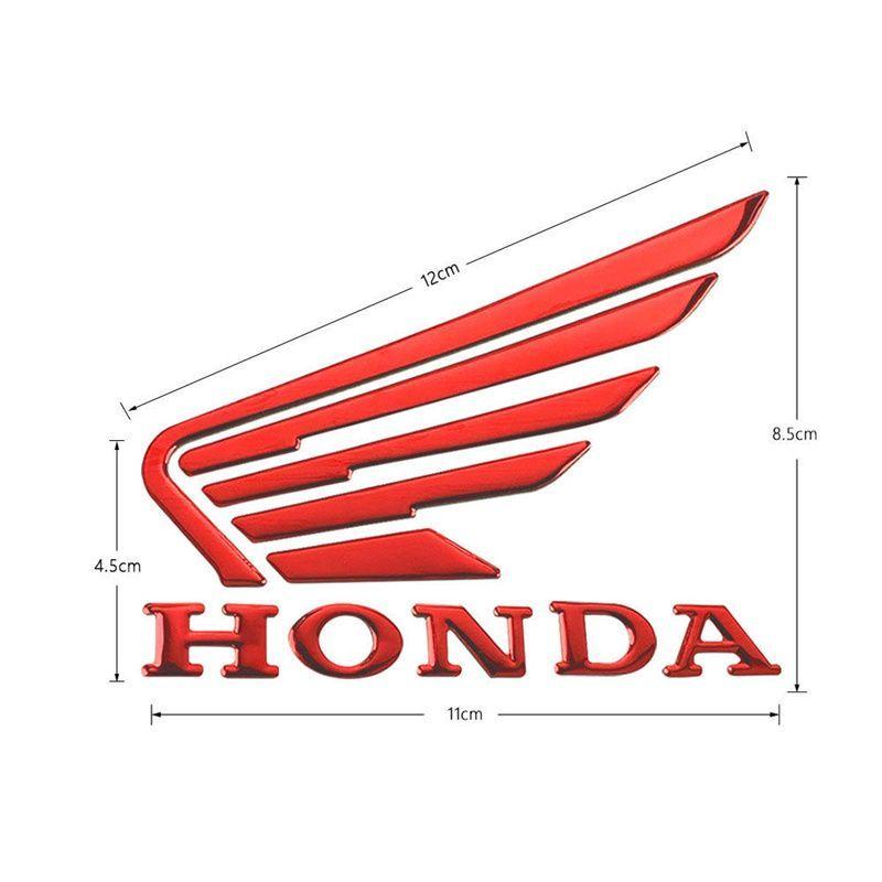 Подходит для декоративных наклеек на мотоцикл Honda Круглый 3D Стикер Логотип CBR600RR CBR600RCBR500RCBR1000RRCB190SSPcx125 Аксессуары