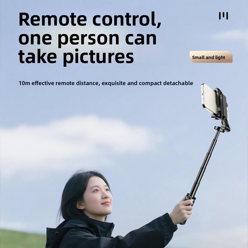 Портативный ручной мини телескопический монопод для селфи, удлинительная штанга, штатив для селфи, прямая трансляция