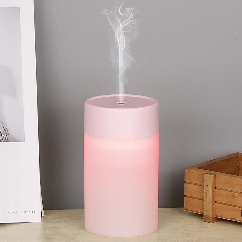 Креативный USB-увлажнитель воздуха с функцией ароматерапии и эффектом дыма и древесной фактуры с возможностью нанесения индивидуального логотипа