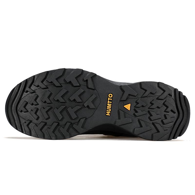 HUMTTO Genuine Leather Hiking Shoes Men Outdoor Camping Men's Sports Shoes Breathable Trekking Boots for Man Non-slip Winter Footwear