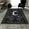 Home Entrance Decor Doormat Living Room Bedroom Carpet Absorbent Bath Floor Mat Game Moon Tarot Cards Hallway Mat Alfombra