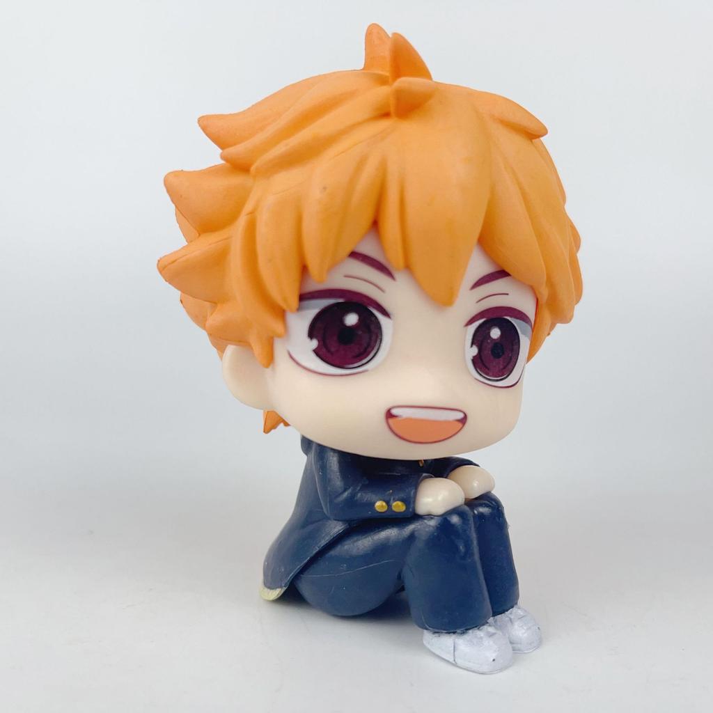 8 Фигурок из Аниме Blue Lock, Jujutsu Kaisen, Haikyu Набор Милые Q-Версии Сидячая Поза Коллекционная Модель Игрушка Подходит В Качестве Подарка для Фанатов Аниме