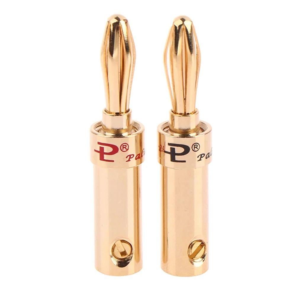 2 шт. Музыкальный акустический кабель Cross Banana Speaker Plug Black Red Audio Banana Connectors