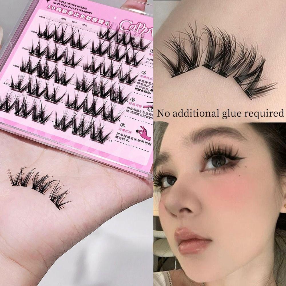 DIY индивидуальные накладные ресницы комический глаз самоклеящиеся накладные ресницы вечеринка