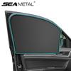 Magnetic Car Side Window Sunshade Universal Front/ Rear Window Mesh Shield UV Protective
