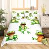 Tree Frog Frog Animal Quilt Cover Bedding Three-Piece Quilt Cover Independent Station
