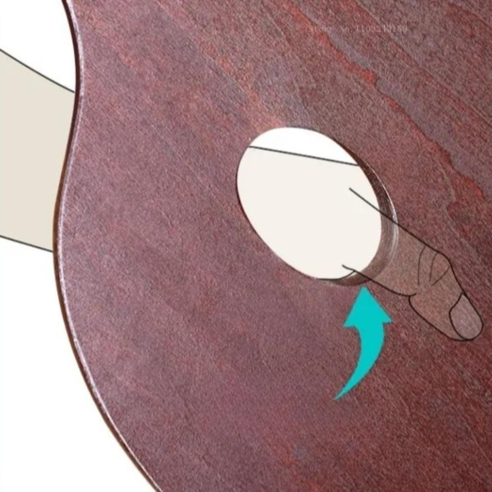 Vintage Oil Painting Palette Oval/Square Color Mixing Board Acrylic Paint Tray Art Supplies