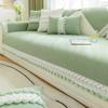 New Chenille Sofa Cushion for All Seasons, Fresh and Non-slip Ins Fabric Living Room Sofa Cover Cover