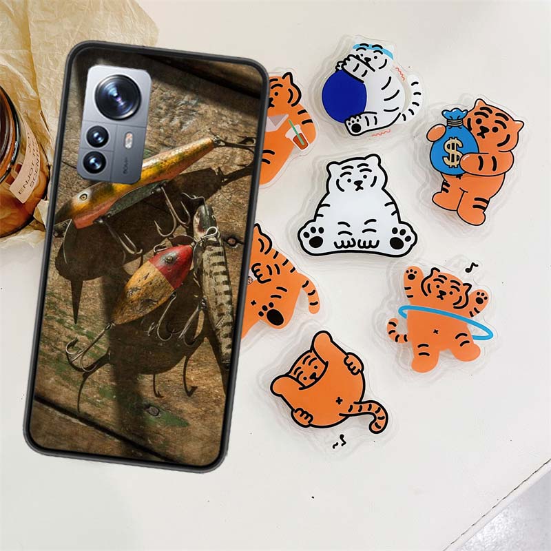 Fishing Professional Bait Joint bait Phone Case For Xiaomi Poco X7 F6 F5 Pro F7 14 Ultra Mi 15 11 Lite F3 M6 M5S M4 11T 10T Pro