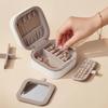 Detachable Jewelry Storage Case Lightweight Necklace Storage Box Mirror Jewelry Box  Vacation