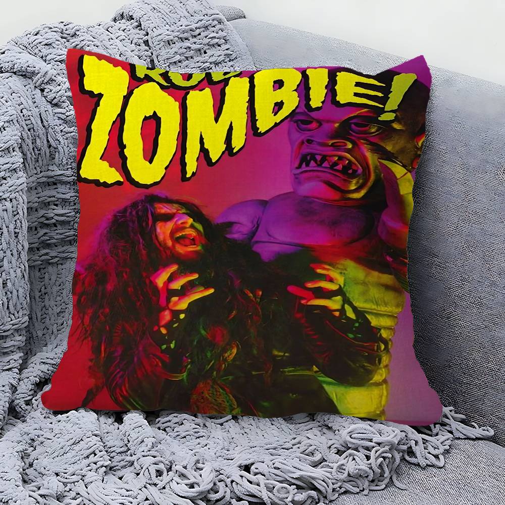 Rob Zombie Personalized Pillow Cover Kids Bedroom Wild Party Decor Pillowcase kid Birthday shower Gift