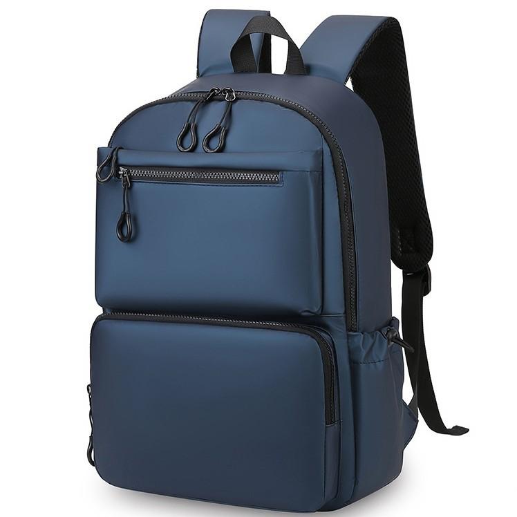 Мужской рюкзак повседневный дорожный сумка для компьютера корейский модный тренд студенческий школьный рюкзак однотонный рюкзак