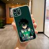 Чехол для телефона Shonen Anime -Моя геройская академия- Для iPhone17,16,15,14,13,12,Pro Max,16/15/14 Plus Мягкий силиконовый прозрачный чехол
