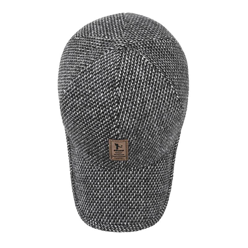 Осенне-зимняя мужская бейсбольная кепка, теплая защитная кепка для защиты ушей, спортивная кепка для защиты ушей