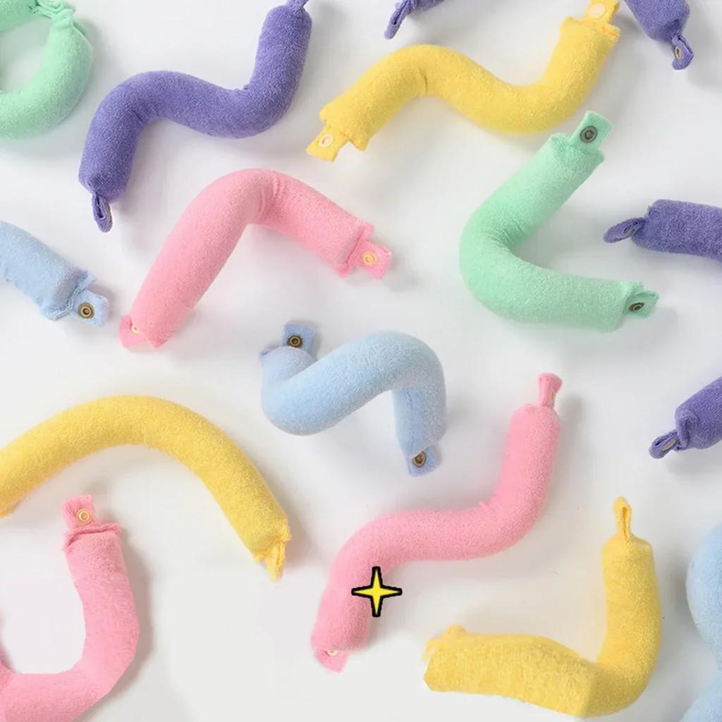 Бигуди без нагрева, повязка на голову, бигуди без нагрева, бигуди с крючком, ленивые локоны для сна, мягкие гибкие стержни, инструменты для укладки волос