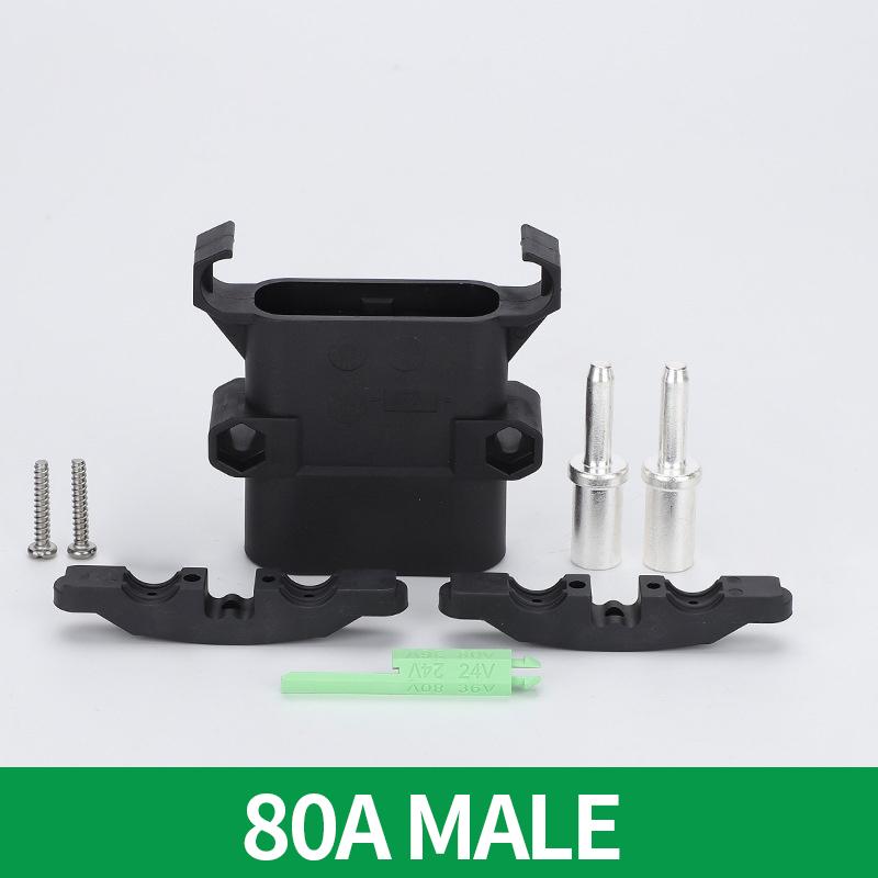 1/5/20Sets REMA Type Forklift Male And Female Plug 80a160a320a High Current Battery Battery Charging Connector