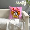 Kwaii Anime BBuldak RRameSn Pillow Case Natural Linen Organic Fabric DoubleSided Printing Sofa Home Decor Cushion Cover