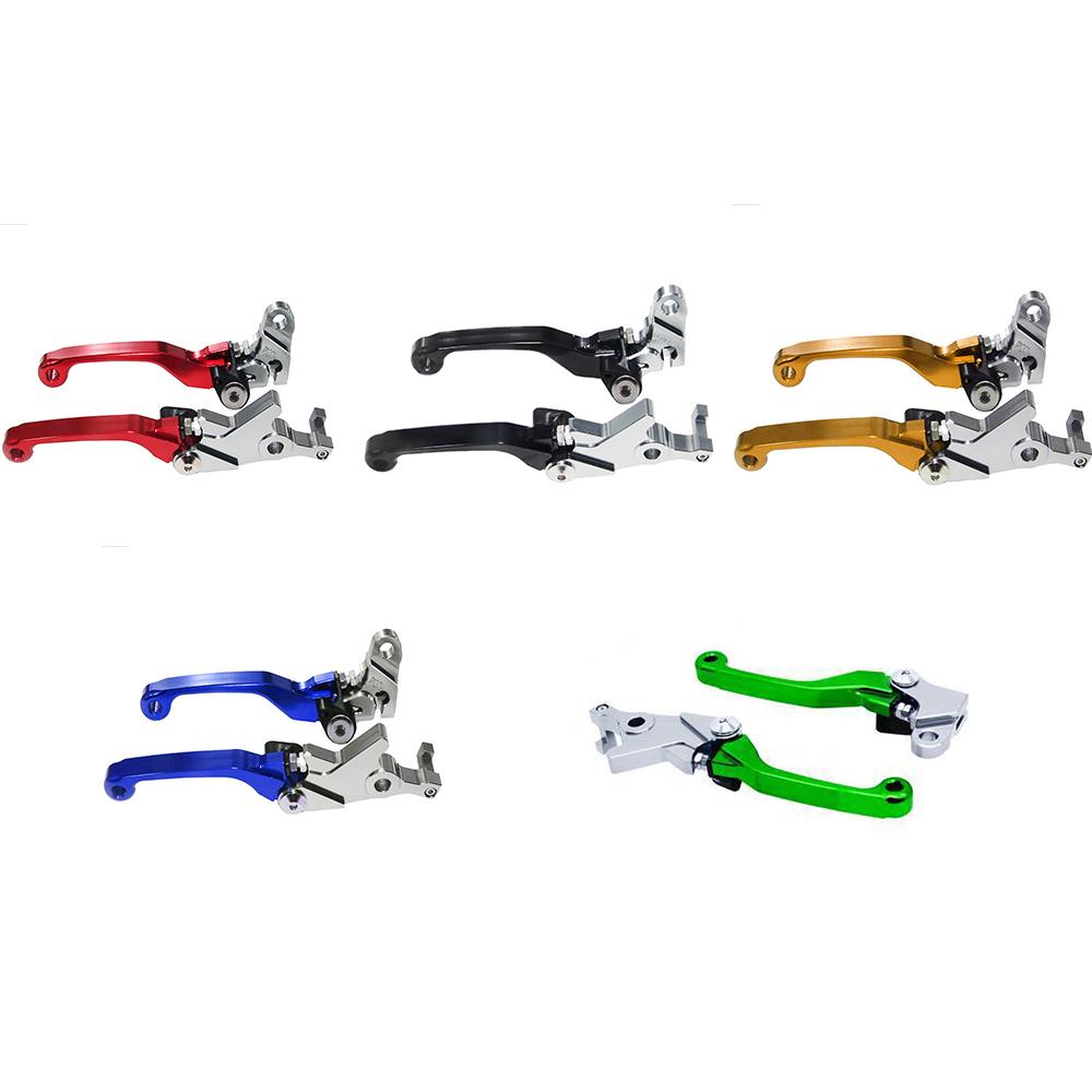 Pair Motorcycle Red Pivot Clutch Brake Lever For Honda CRF250L CRF300L 2012-2021