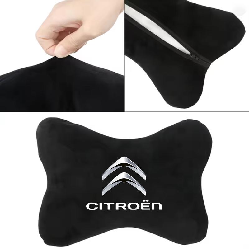 EXVY3 Car Seat Headrest Neck Pillow Soft Comfort Memory Cushion For Citroen C1 C2 C4 C5 C3 C4L C8 Berlingo Xsara Picasso Accessories
