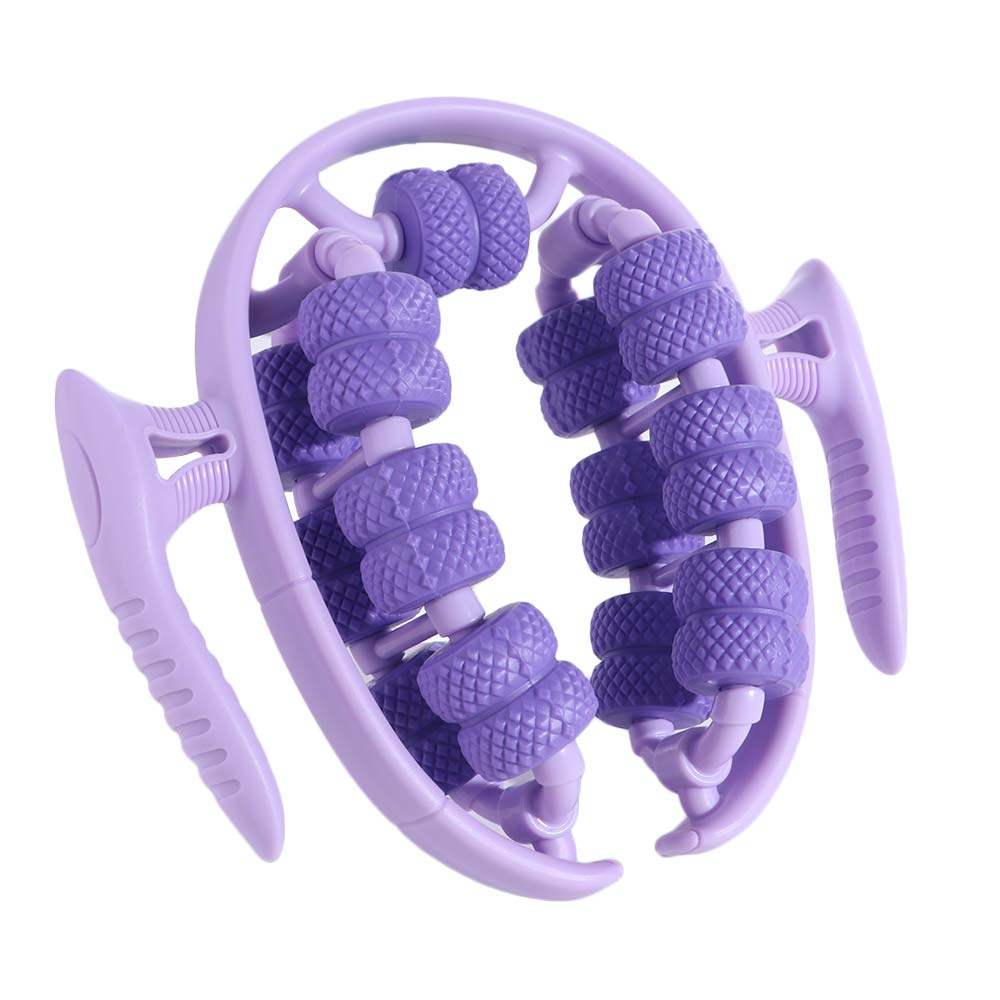 26 Wheel Cellulite Massager 360-degree Rotation Manual Muscle Massager Roller  Yoga Fitness