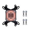 Computer PC CPU Water Cooling Block Waterblock Liquid Cooler 50mm Copper Base for Intel   AMD