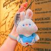 Adorable Plush Bunny Keychain Toy Soft Lilith Rabbit Doll Stuffed Animal Bag Charm