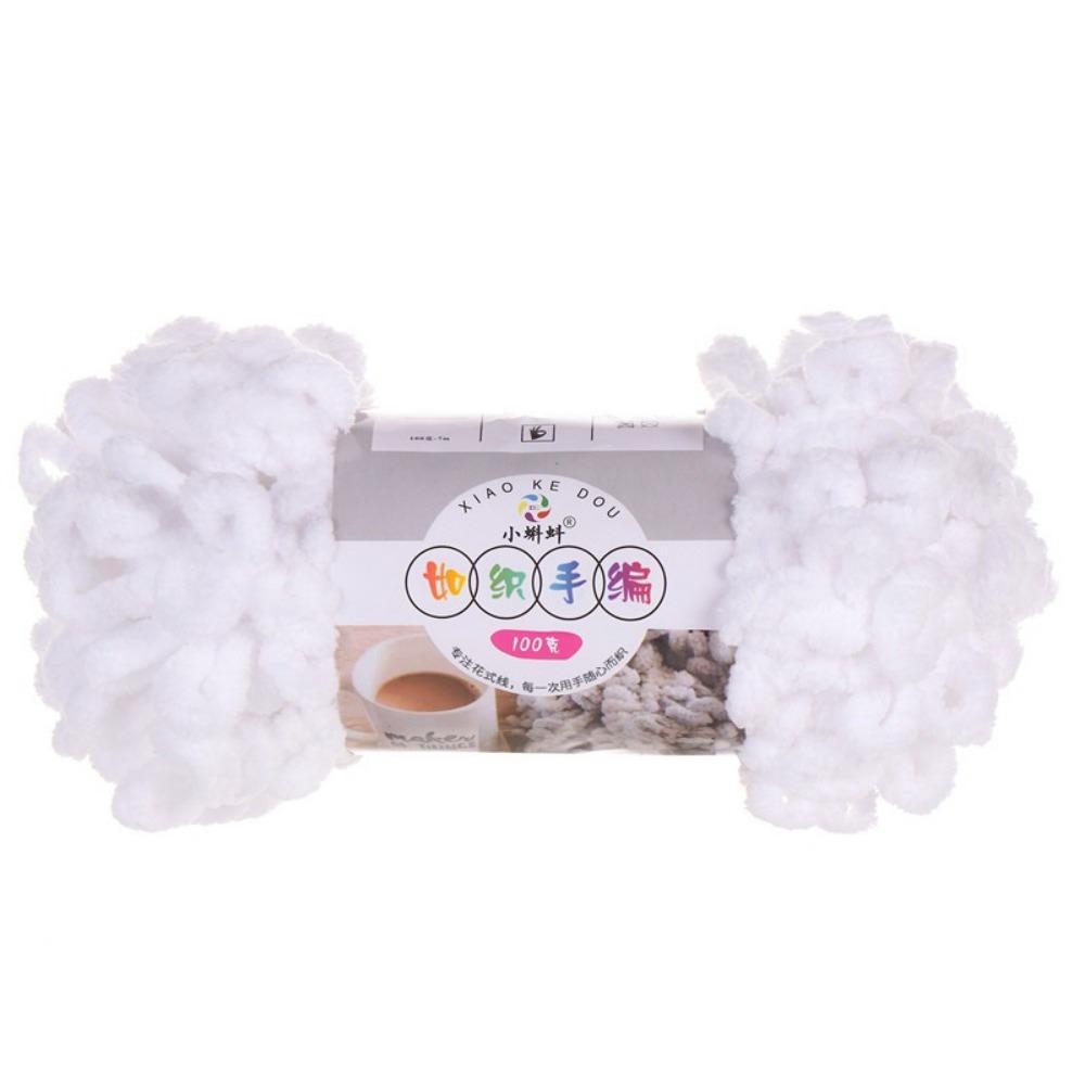 Multi-color Finger Circle Yarn 100g/Roll Hand Knitting Yarn Finger Loop Yarn Crochet Projects