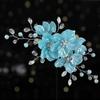 Crystal Pearl Bridal Hair Clips Elegant Bridesmaid Tiara  Wedding Hair Accessories