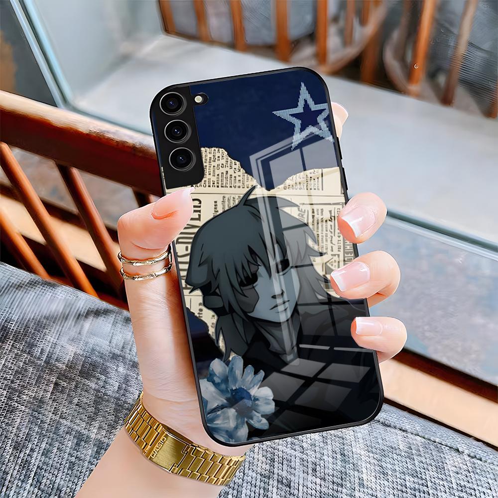 Чехол для телефона игры S-Sally Face для Samsung S26 S25 Plus S20 S20 Plus S22 Ultra S23 FE S21 Plus S21 Ultra Стеклянная крышка