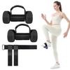 Dumbbell Weight Strap Adjustable Dumbbell Foot Attachment Lifting Strap Yoga Strength Training Foot Weight Lifting Home Gym Leg Workout Strap