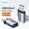 Адаптер Shanze USB-Type-C Female OTG: Кабель-конвертер данных для быстрой зарядки.