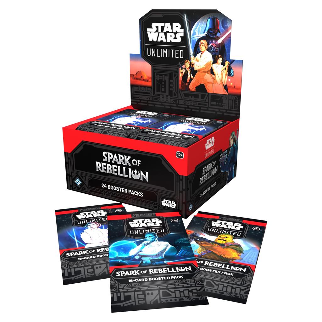 Star Wars Unlimited: Spark Of Rebellion Cards - Booster Box (24 Packs)