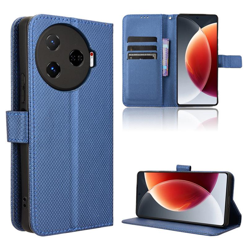 Flip Cover For Tecno Camon 30 Pro 5G/CL8 Leather Case [Flip Vintage Leather] Shockproof Durable Retro Phone Case