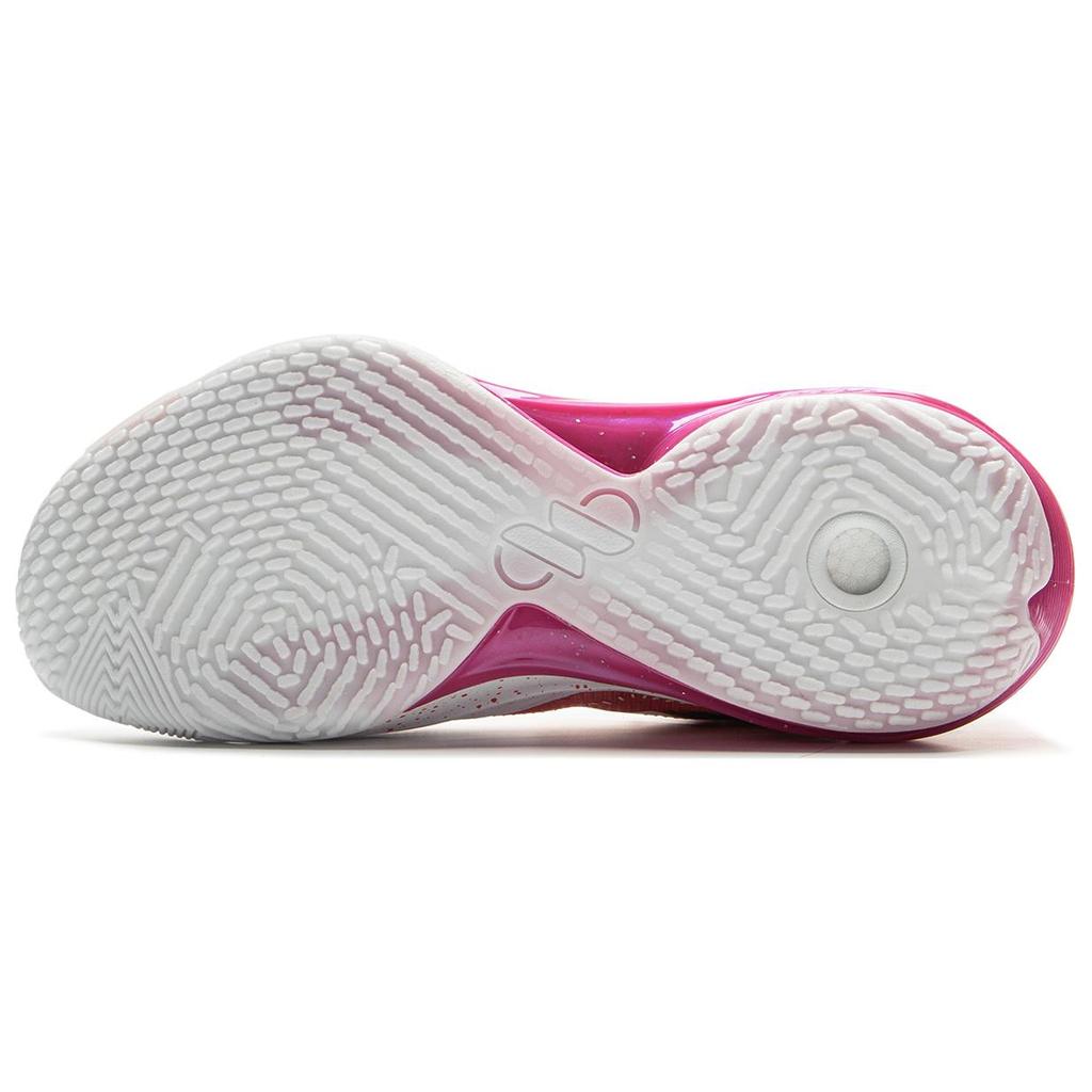 Новые низкие баскетбольные кроссовки LiNing Flash Strike 11 для высоких результатов Мужские Лилейно-фиолетовый Закат Розовый ABAU053-19