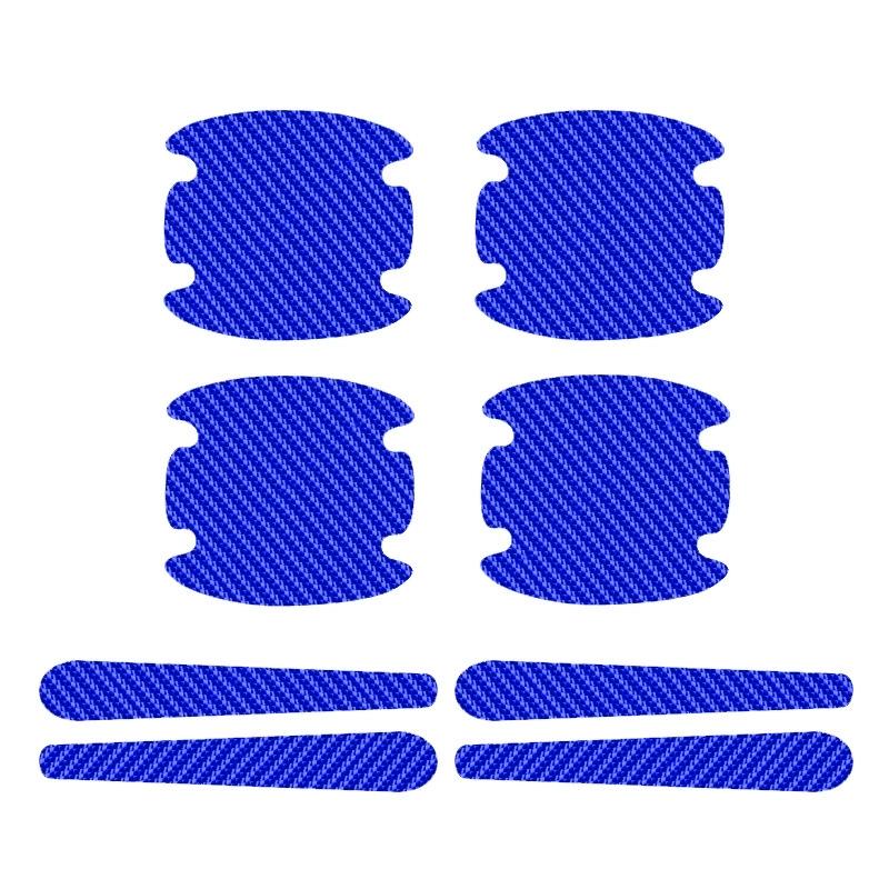 8 шт./компл. Универсальные наклейки для защиты от царапин на чашки ручек дверей автомобиля, прозрачная защита от столкновений для ручек автомобиля