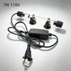 Aquarium UV Sterilizer Light USB Powered Bacteria Killing Algae Removal Light for Home Desktop Mini Fish Tank Use
